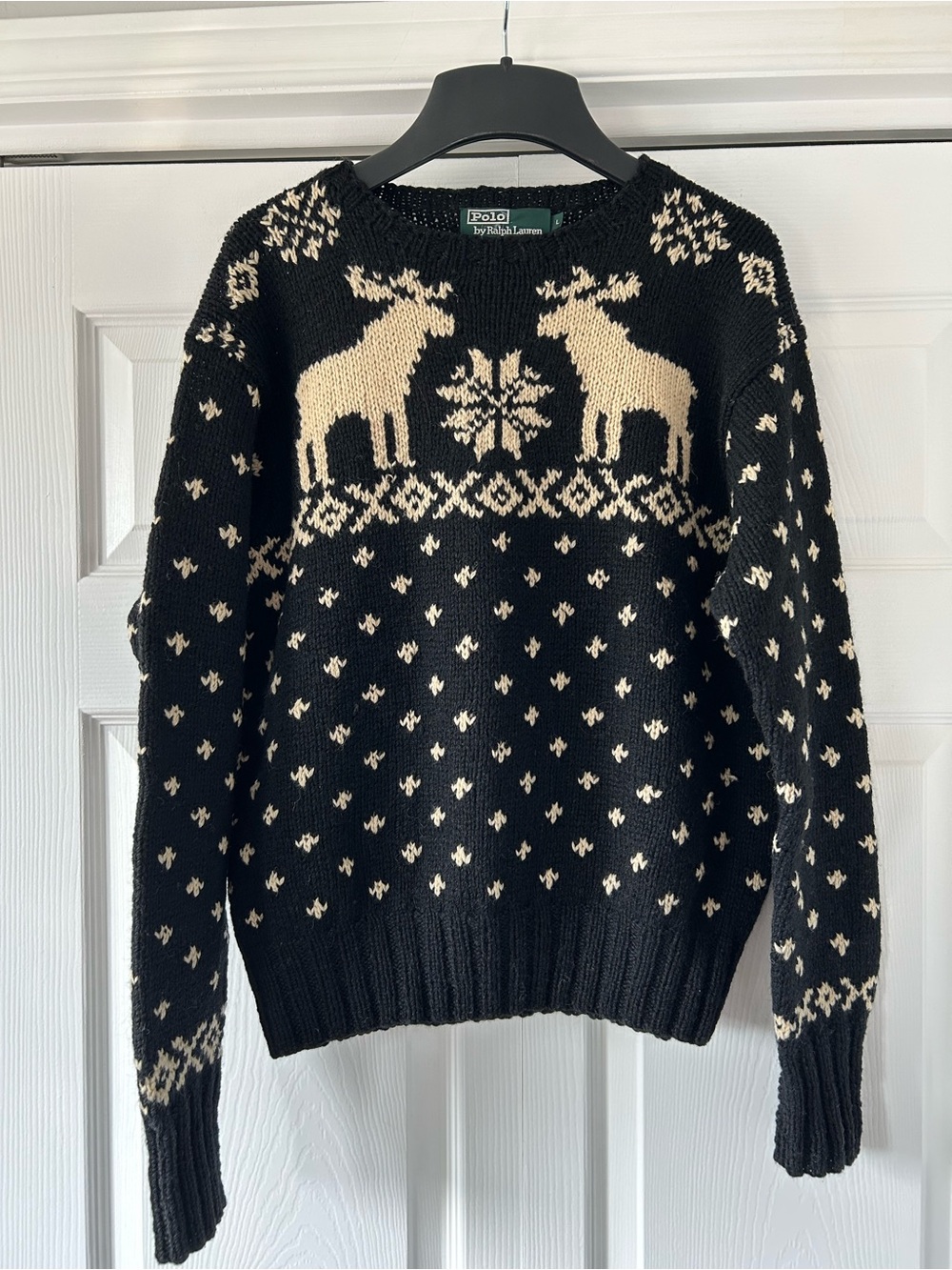 POLO RALPH LAUREN Vintage collector Fair Isle Crewneck Sweater